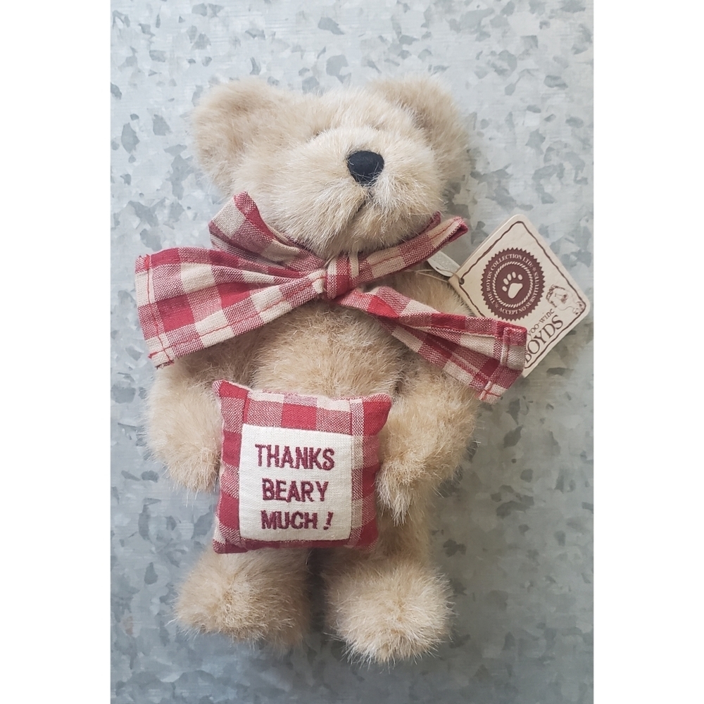 5. Boyd's Bears 8" Merci Bearcoo bear - Picture 7 of 7